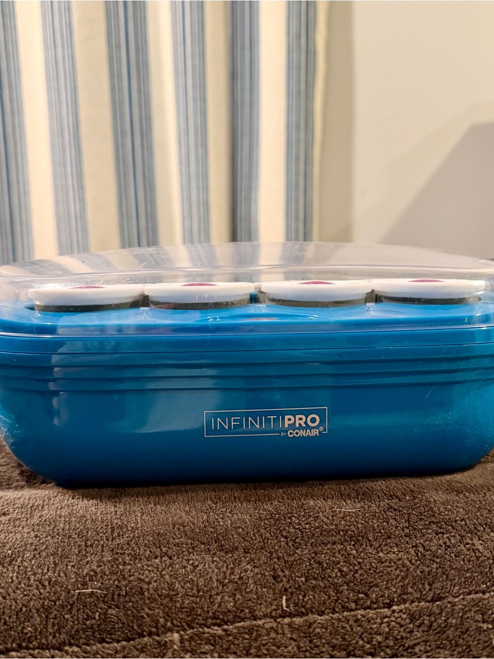 INFINITIPRO By Conair Instant Heat Tourmaline Ceramic Flocked Hot Rollers